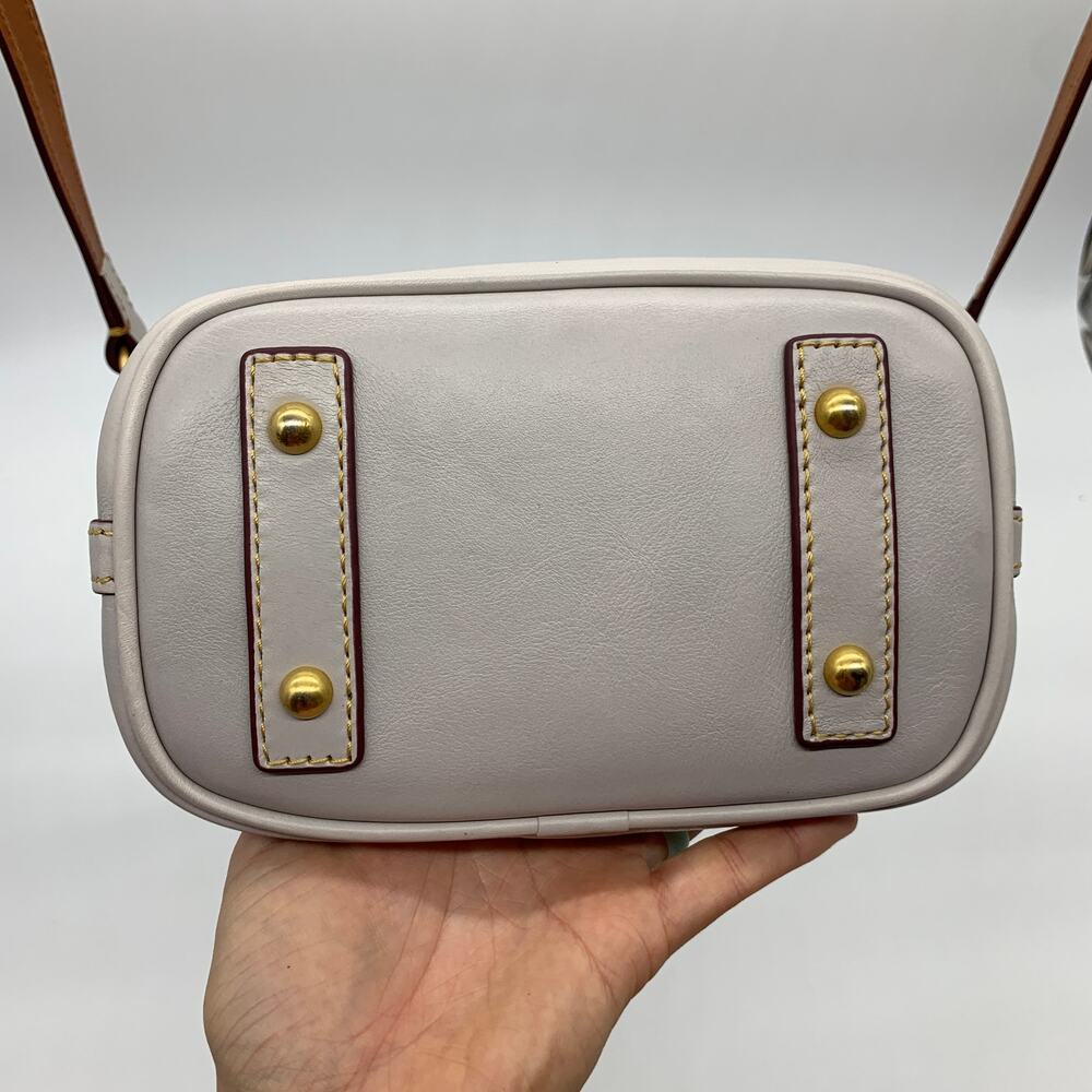 Dooney & Bourke Crossbody Florentine Leather Small Drawstring Purse - Picture 4 of 16